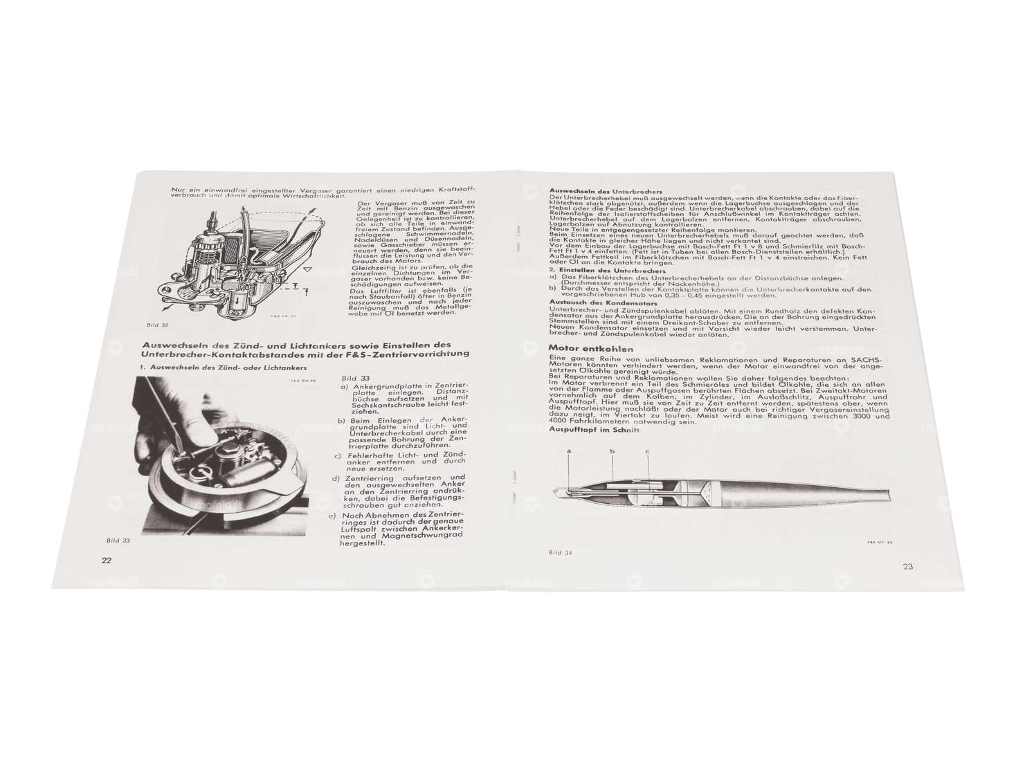 Manuel de réparation Sachs 50 Saxonette (automatique) Carousel Image 3