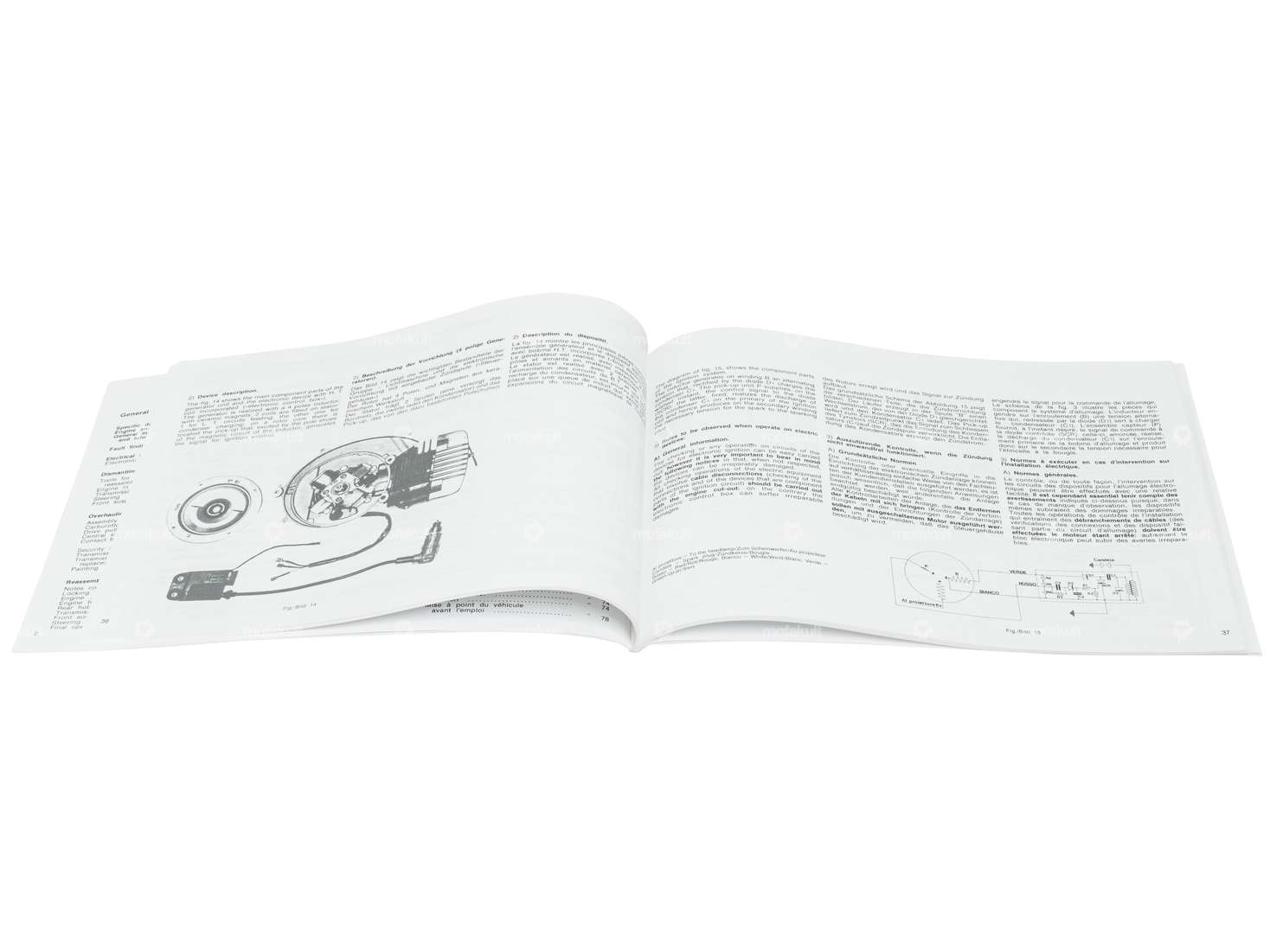 Workshop manual | Piaggio Ciao, SI, Bravo Carousel Image 3