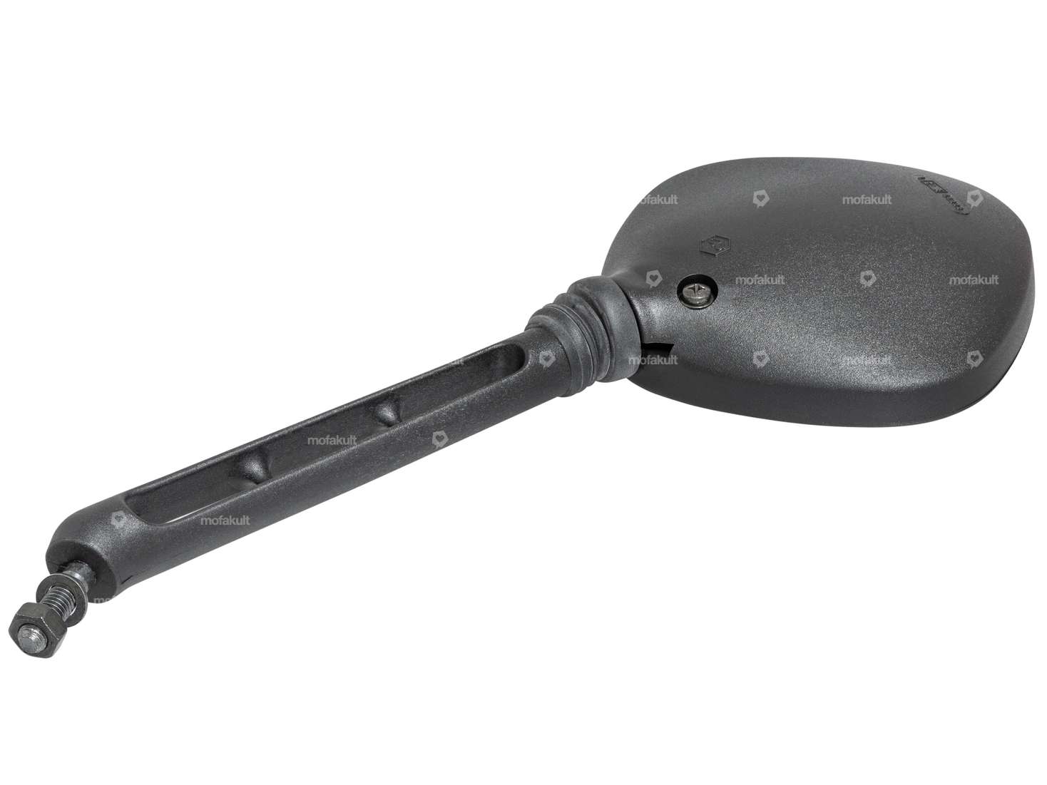 Mirror angular black NOS | Piaggio Carousel Image 2