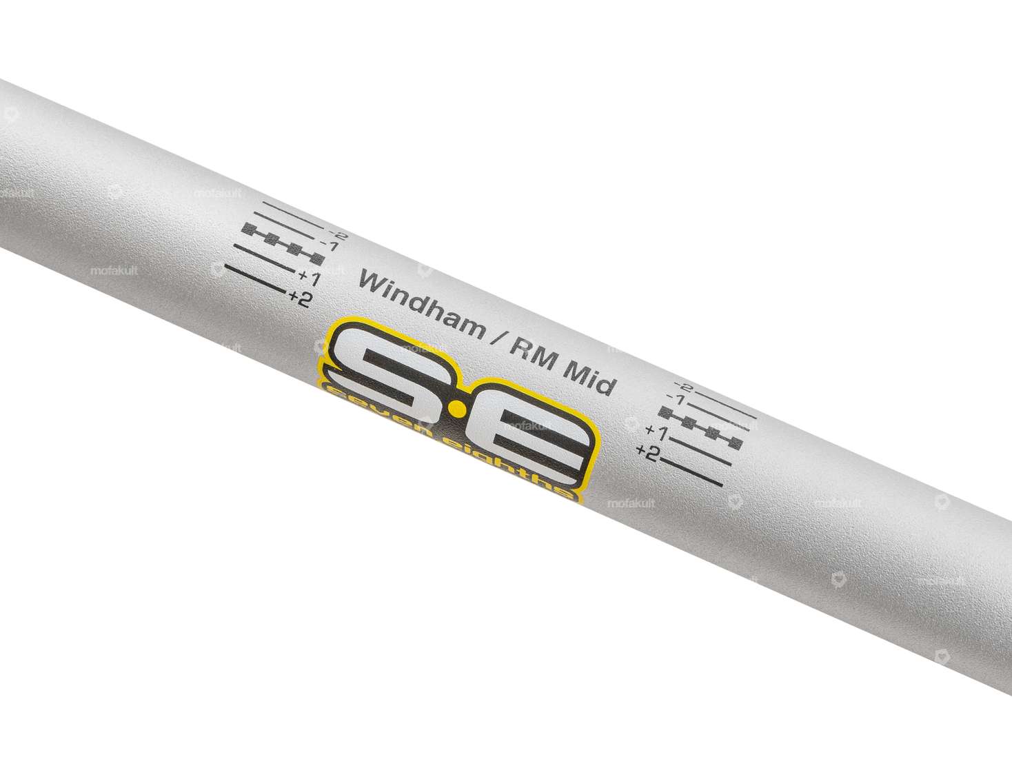 Guidon ProTaper "Windham" plaque de fourche 10 cm argenté Carousel Image 4