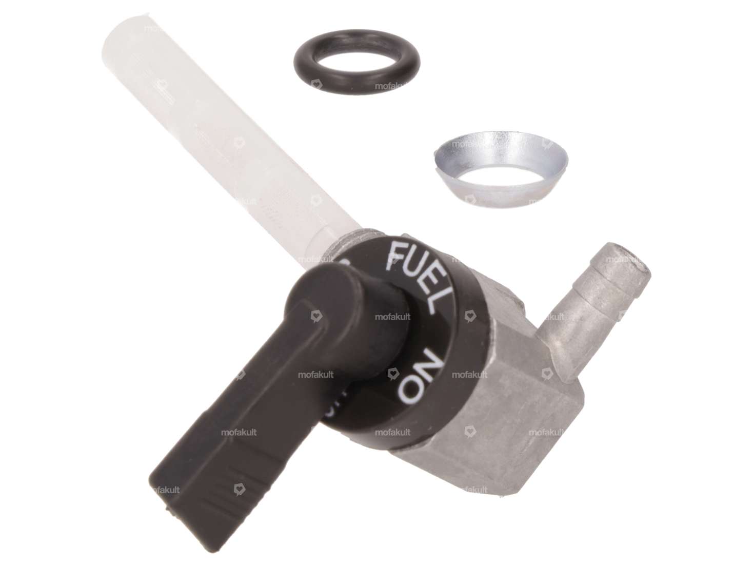 Robinet d'essence OMG vertical M10x1 (à visser) sortant à droite Carousel Image 2