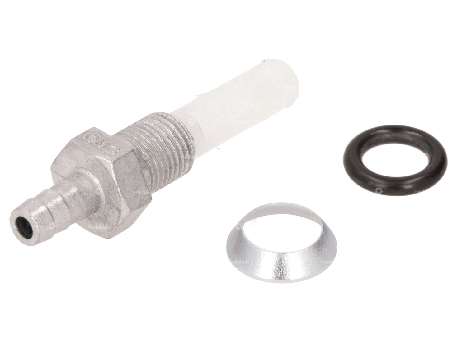 OMG sortie d'essence verticale M10x1 (à visser) sortant par le bas Carousel Image 2