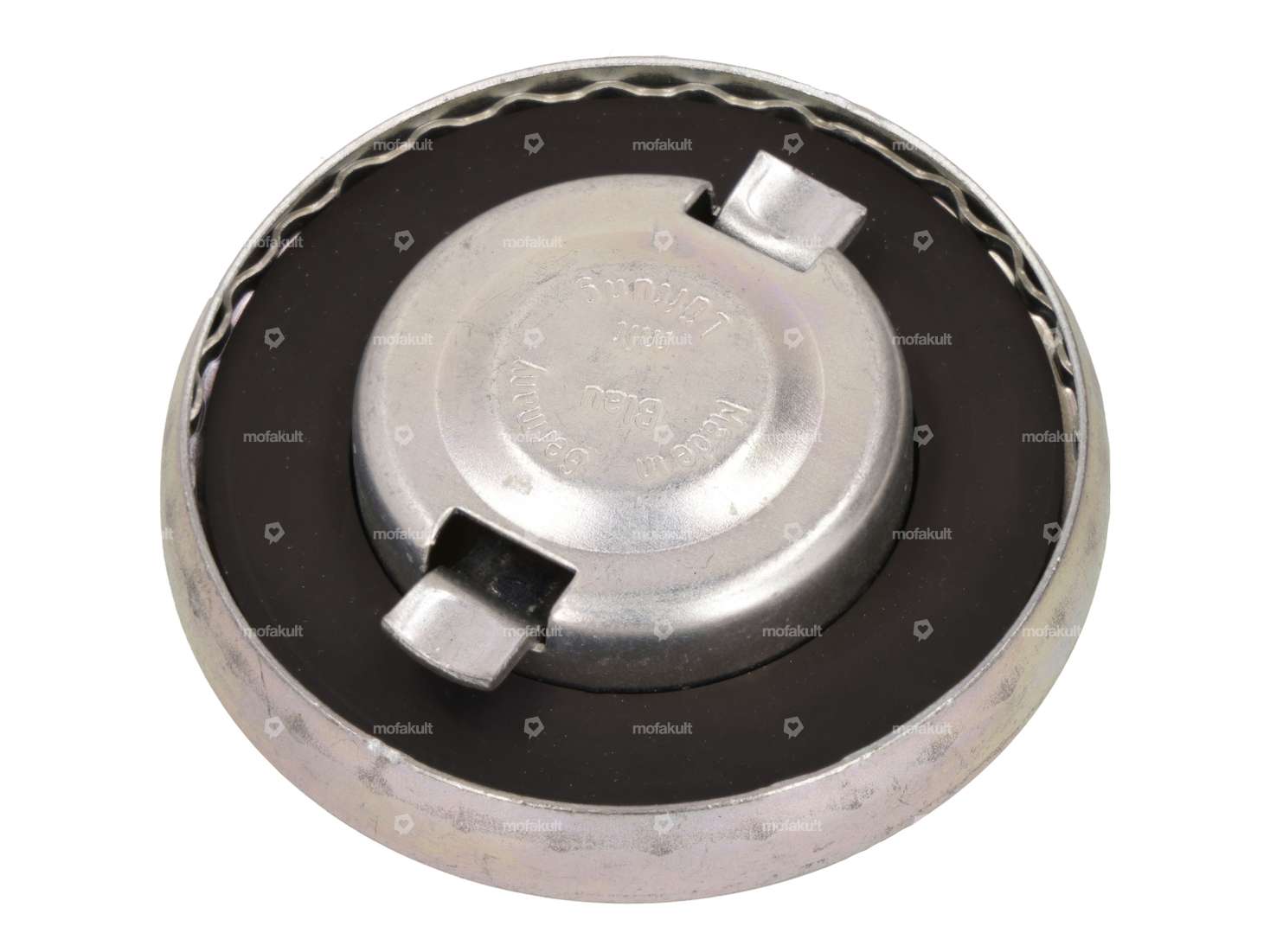 Tankdeckel 40 mm Bajonett Stahl gelb verzinkt Carousel Image 2