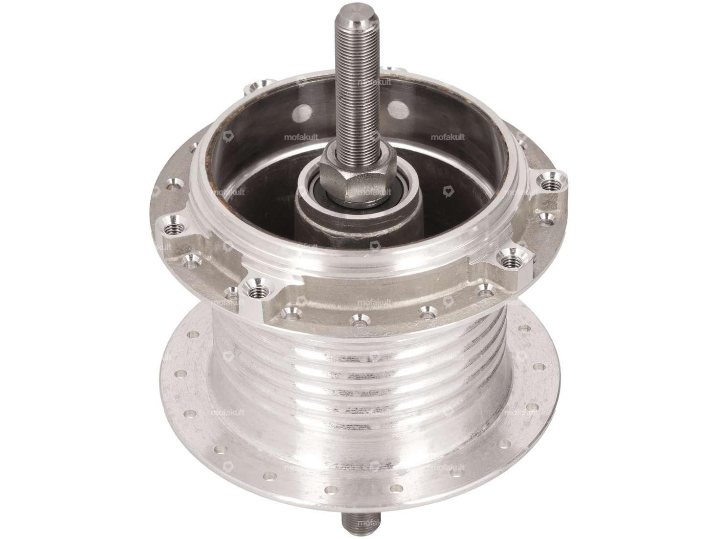 Moyeu de roue arrière à rayons 36 trous avec axe (qualité 1A) | Puch Maxi, X30 NG-2AH Carousel Image 1