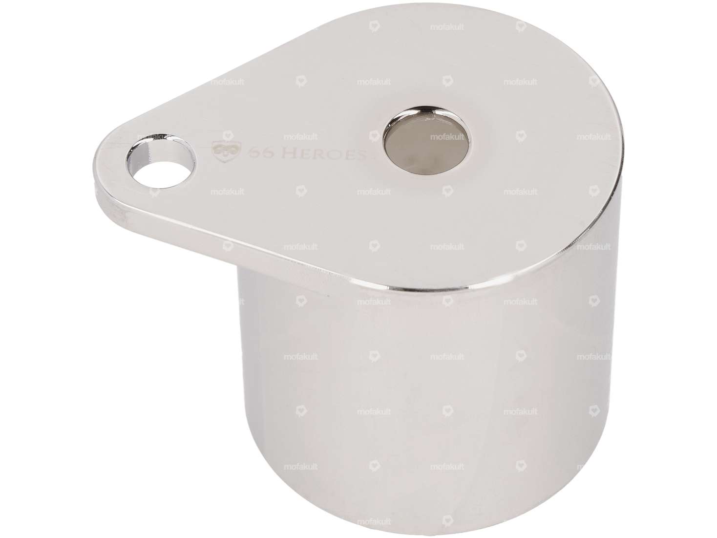 66HEROES Tachohalterung Ø 48 mm Chrom Carousel Image 2