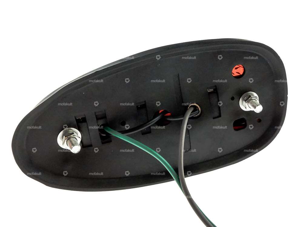 Rücklicht «Hella» gross Bremslicht Chrom Carousel Image 3