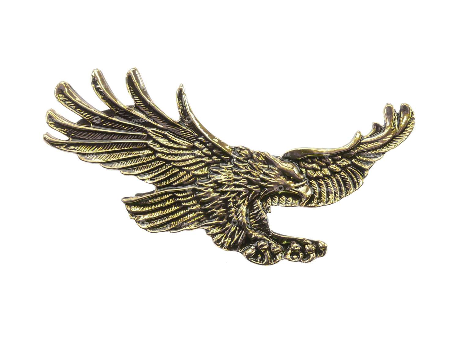 Gold-plated large eagle emblem (adhesive foil) Carousel Image 1