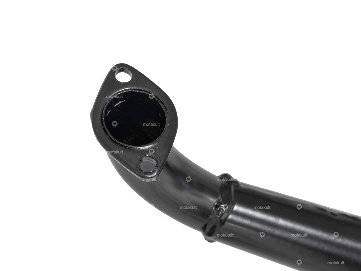 HOMOET exhaust P8 special black | Puch (slanted exhaust) Carousel Image 2