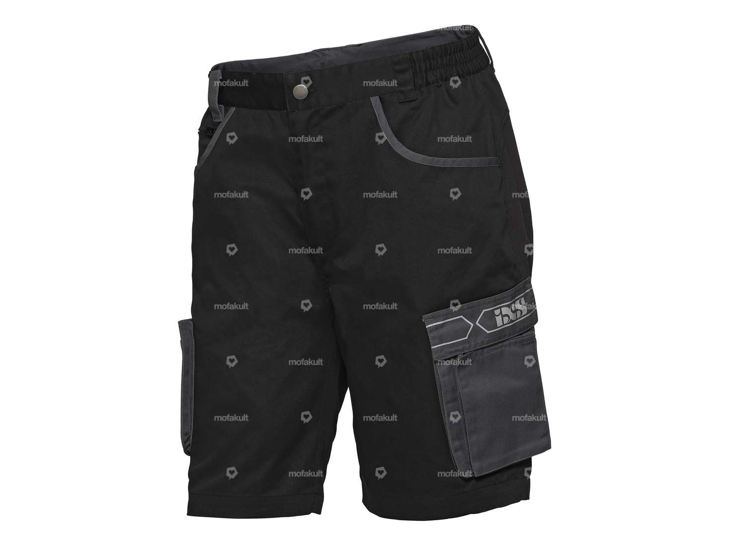 IXS pantalon de travail court noir/gris (S - XL) Carousel Image 1