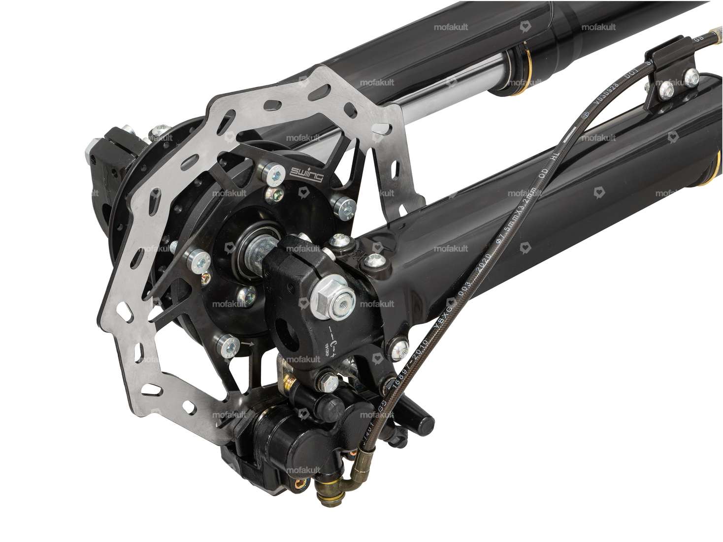 Mofacross-Gabel hydraulisch mit Scheibenbremse | Puch Carousel Image 4