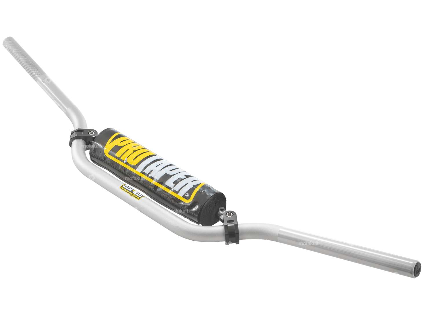 Guidon ProTaper "Windham" plaque de fourche 10 cm argenté Carousel Image 2