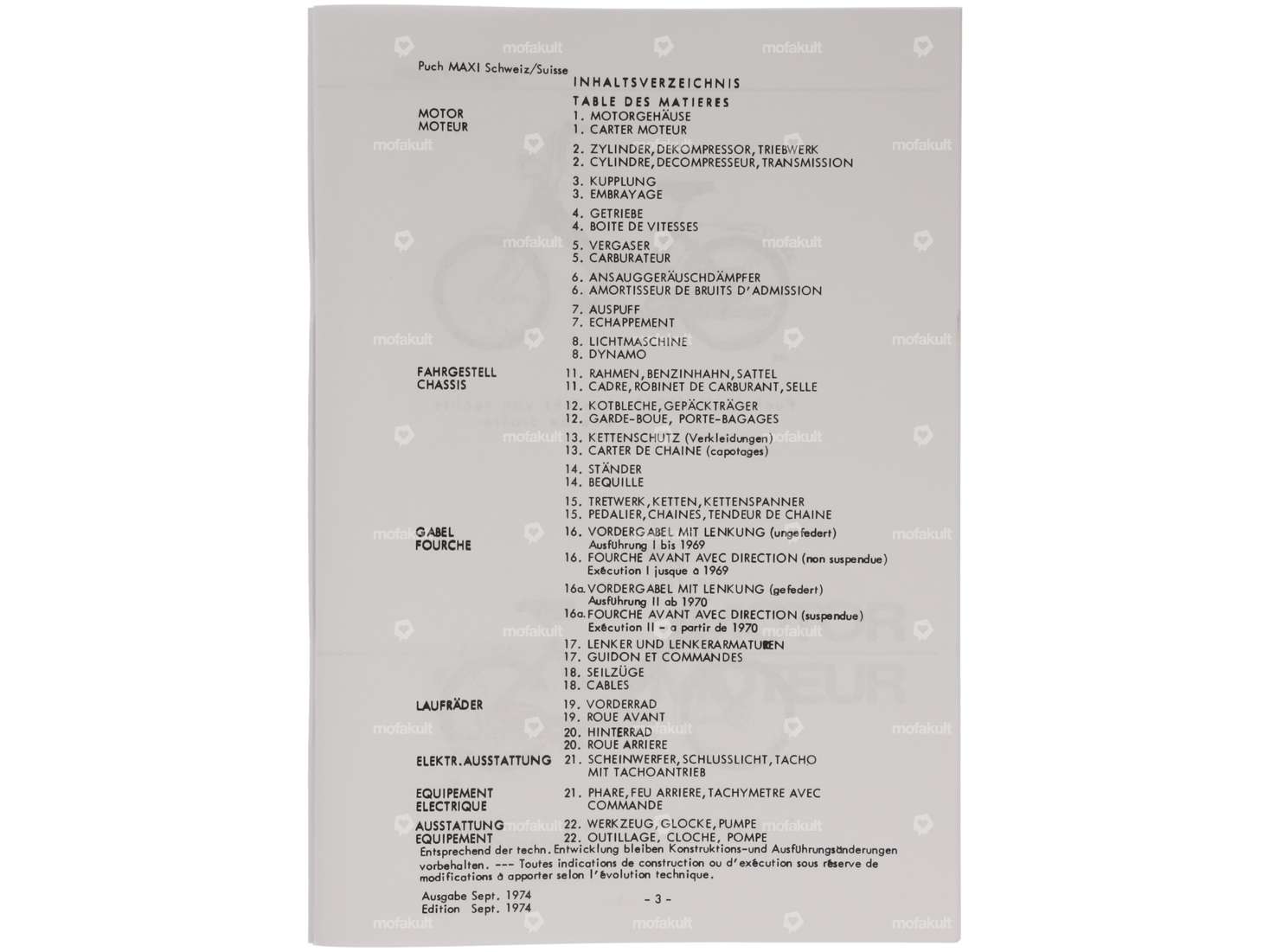 Catalogue de pièces détachées | Puch Maxi (CH) Carousel Image 2