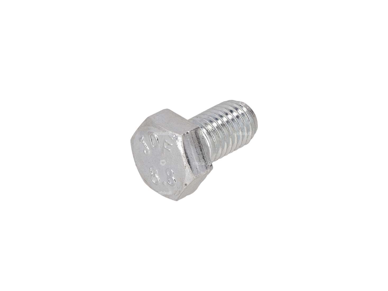 M7x12 hexagon head screw, galvanized Carousel Image 1