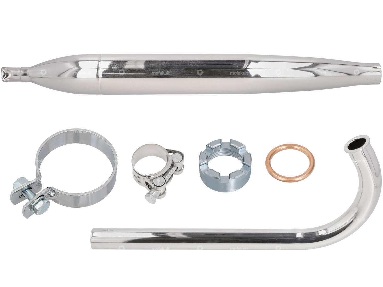 GPO Kit d'échappement Ø 28 / 60 mm original | Sachs 50/2 Carousel Image 1