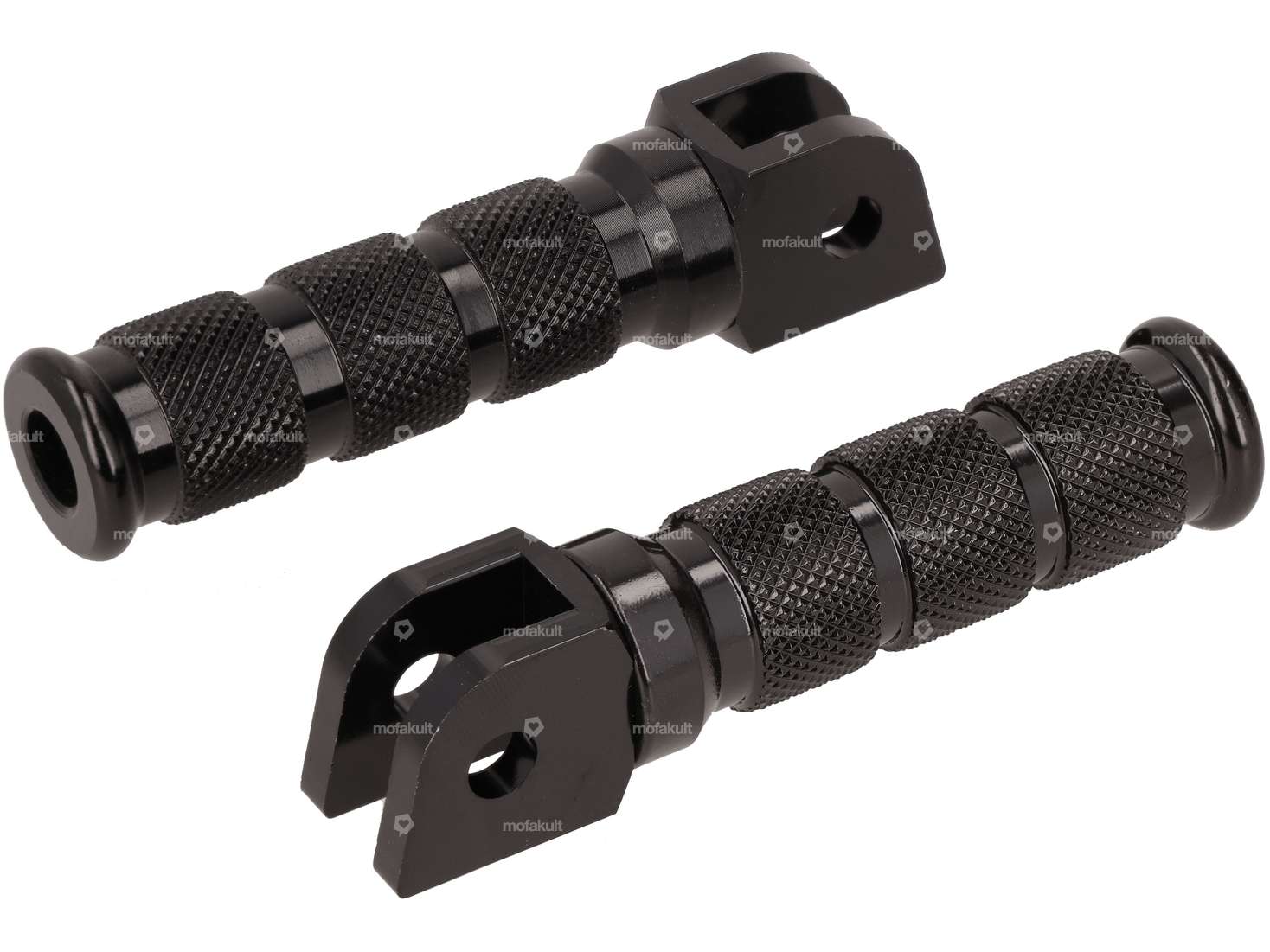 GPO Repose-pieds moleté noir Carousel Image 1