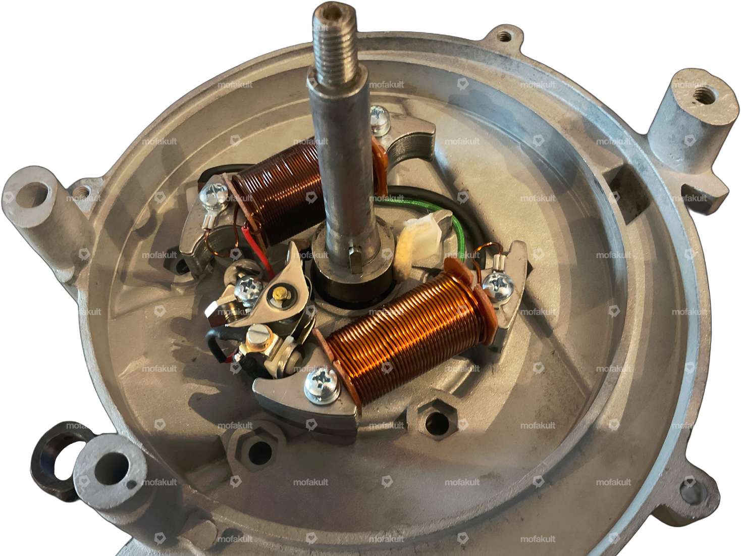 Kondensator-Set Zündung aussenliegend | Piaggio Ciao, SI, Bravo, Boxer Carousel Image 2