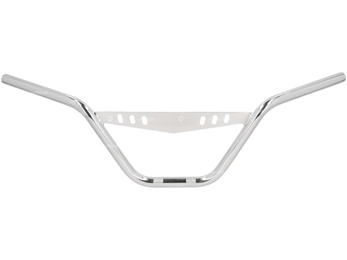 Lenker Gabelplatte 20 cm geschwungen mit Platte Chrom Carousel Image 1