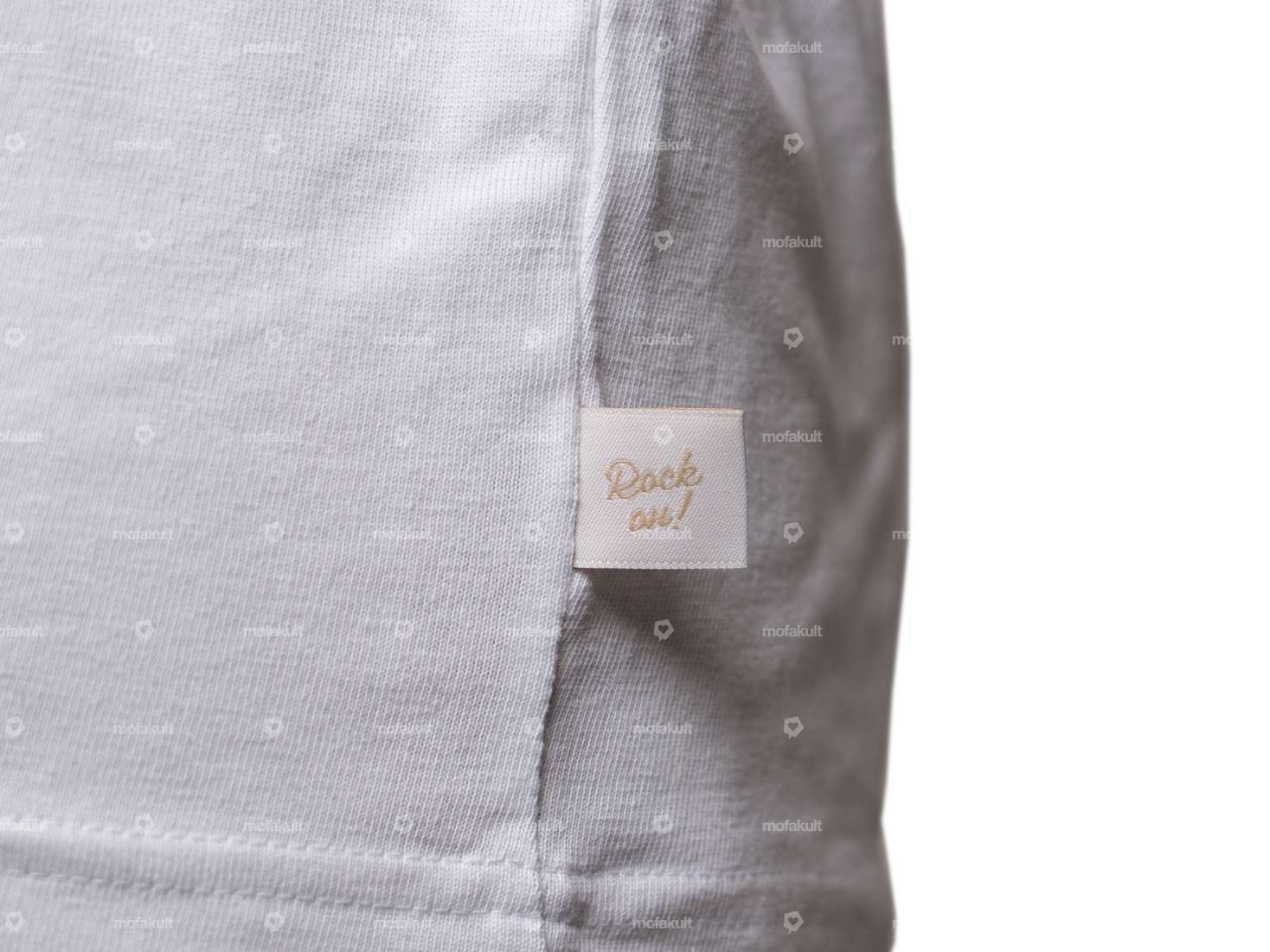 T-shirt mk-Merch "PUCH" blanc Carousel Image 8