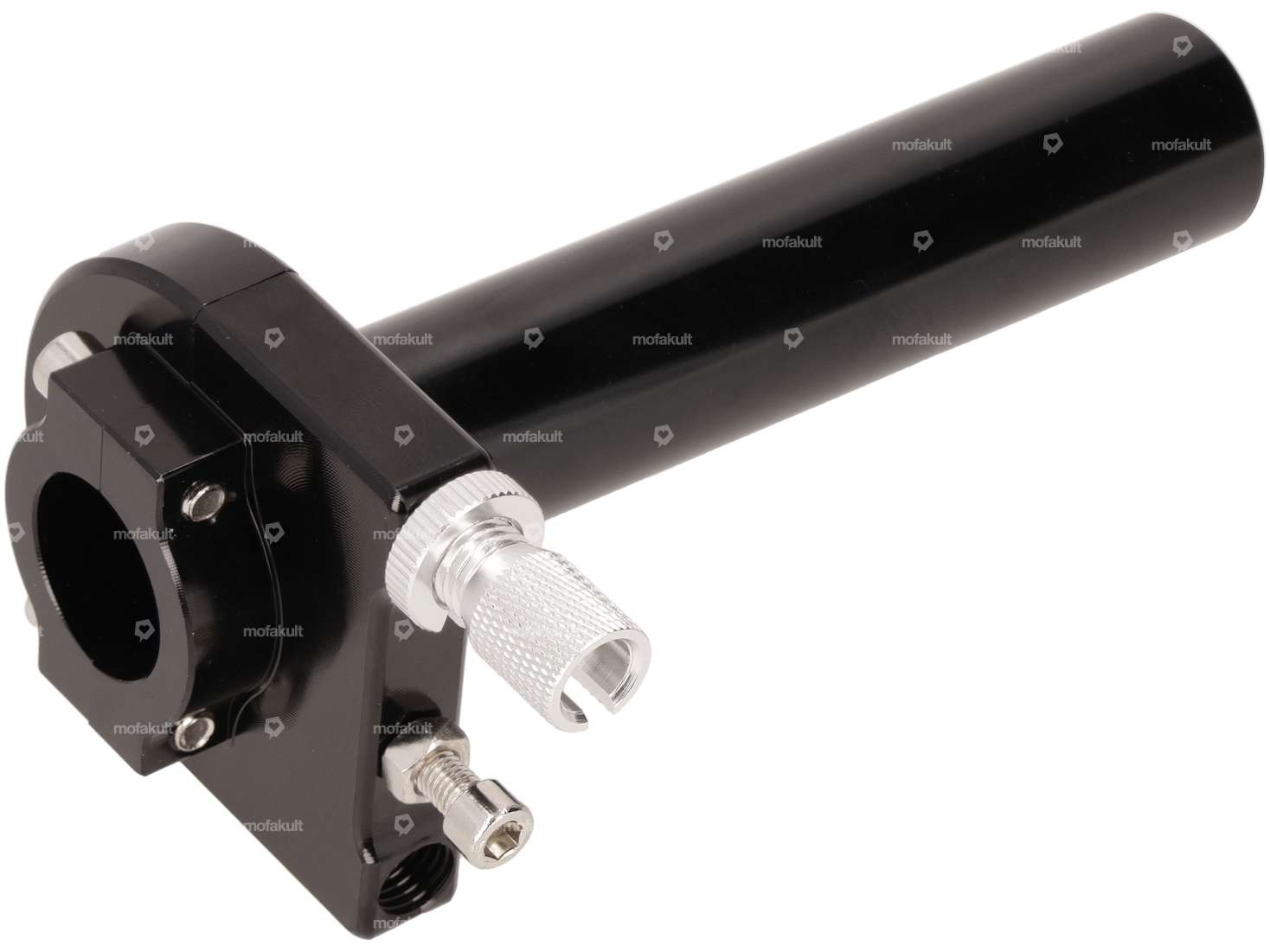 Tun'R Gasdrehgriff CNC Alu schwarz eloxiert Carousel Image 2