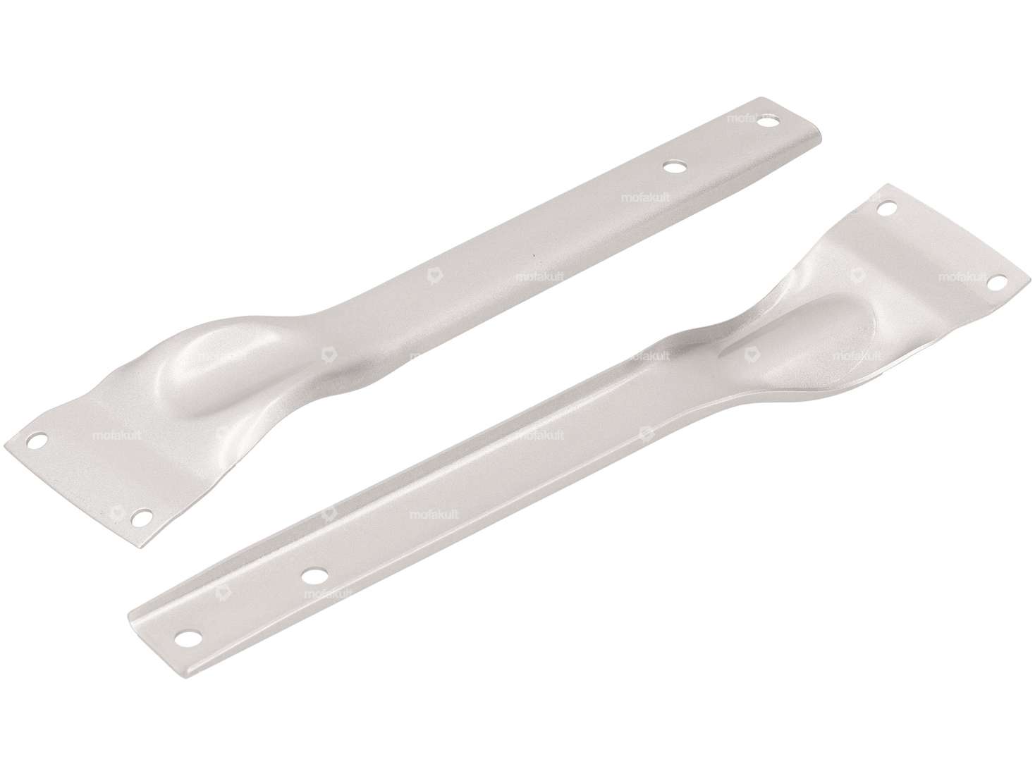 swiing® revival 17" Vorderschutzblech-Set eckig silber / Chrom | Puch Maxi S, N Carousel Image 2