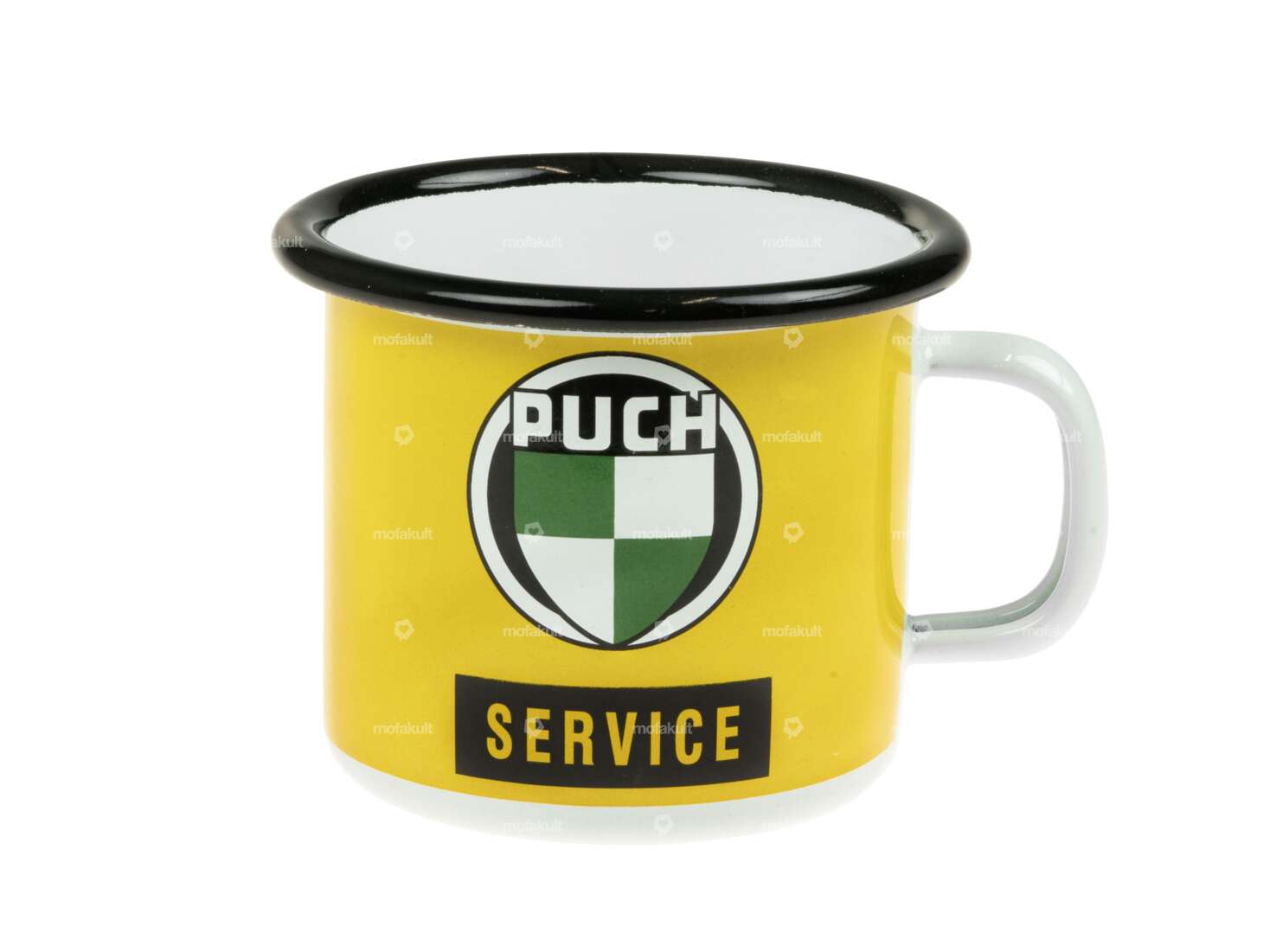 Tasse Puch Service jaune Carousel Image 1