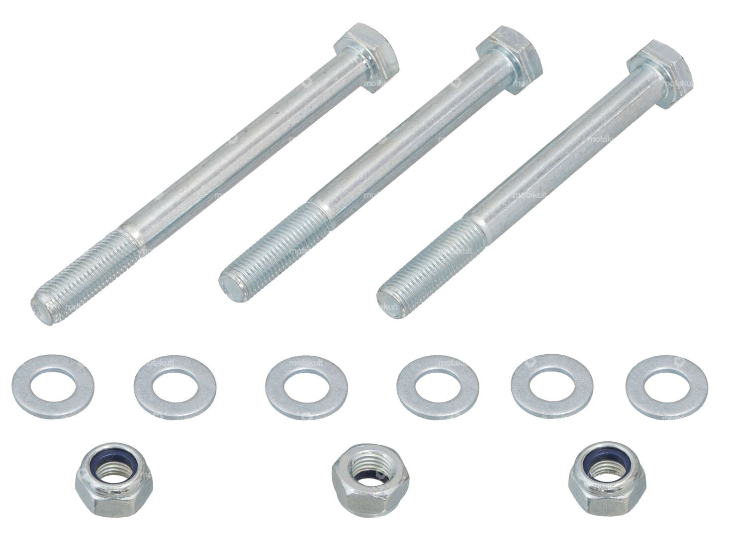 swiing® revival Schrauben-Set Feingewinde Motorenbefestigung verzinkt | Puch Carousel Image 1