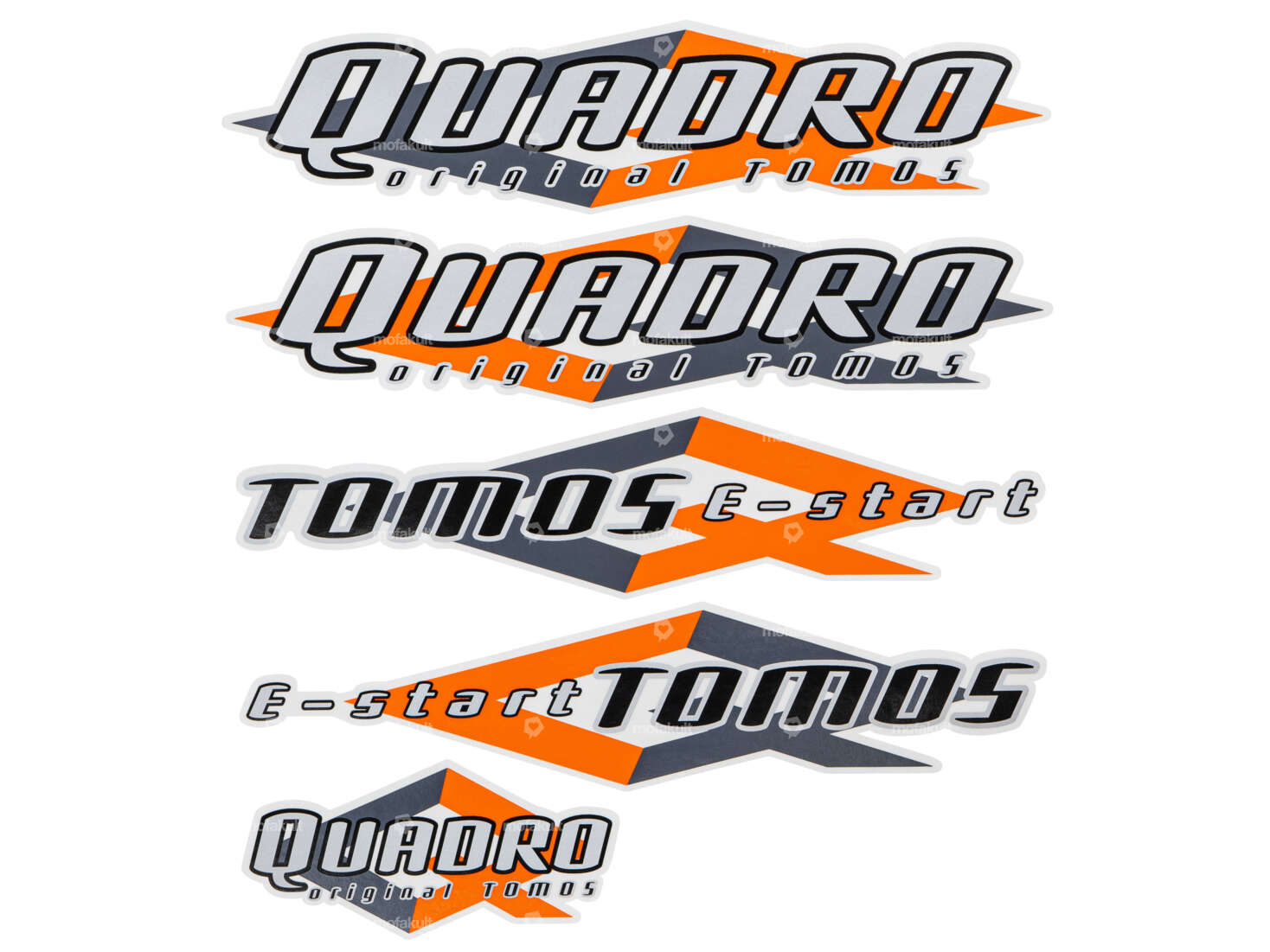 Autocollant "QUADRO E-START" | Tomos Carousel Image 1