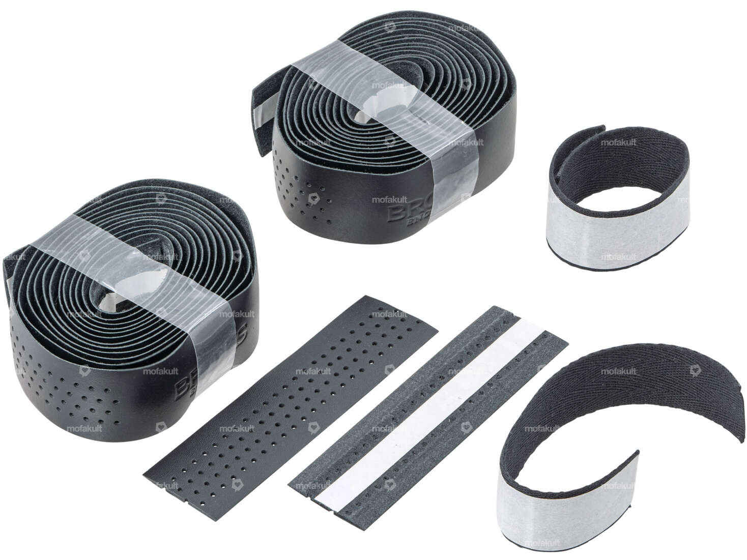 BROOKS Lenkerband Echtleder schwarz Carousel Image 1