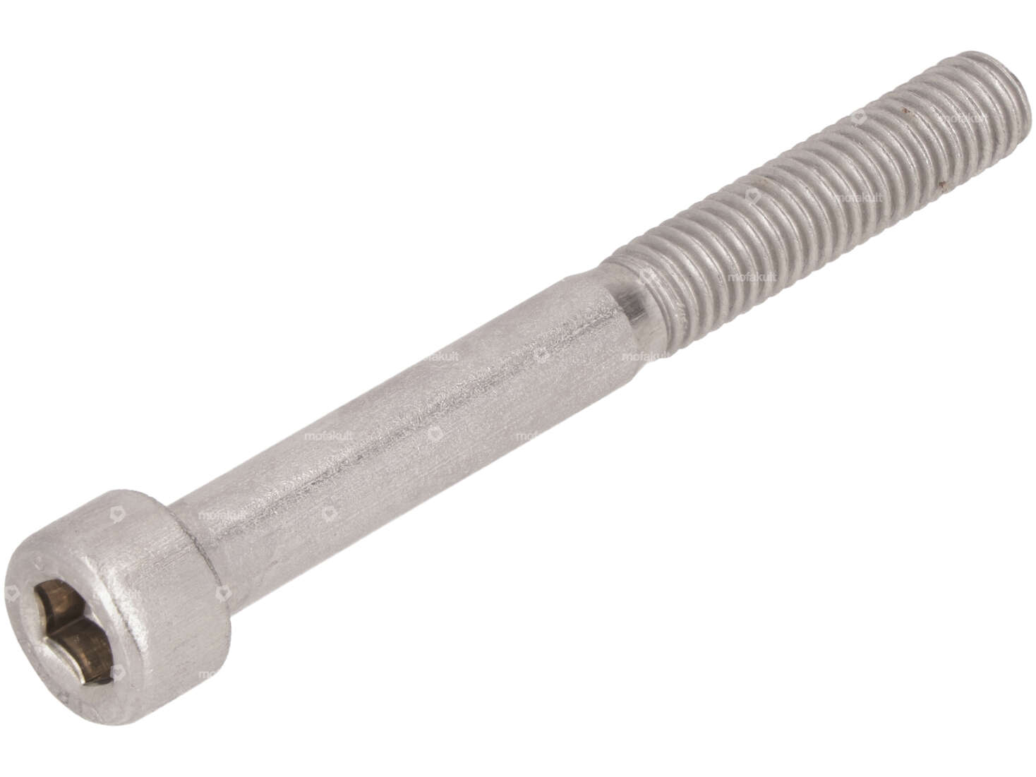 Vis M6x55 tête cylindrique à six pans creux tige inox Carousel Image 1