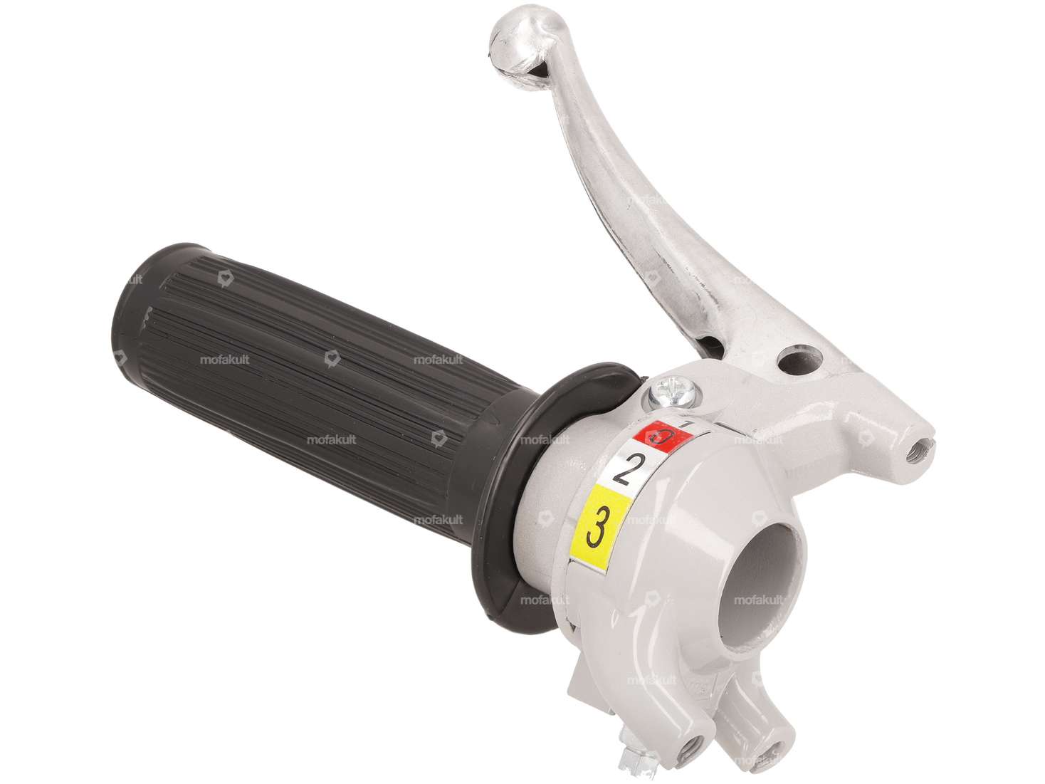 Shift lever 3-speed (Magura replica) gray / black Carousel Image 2