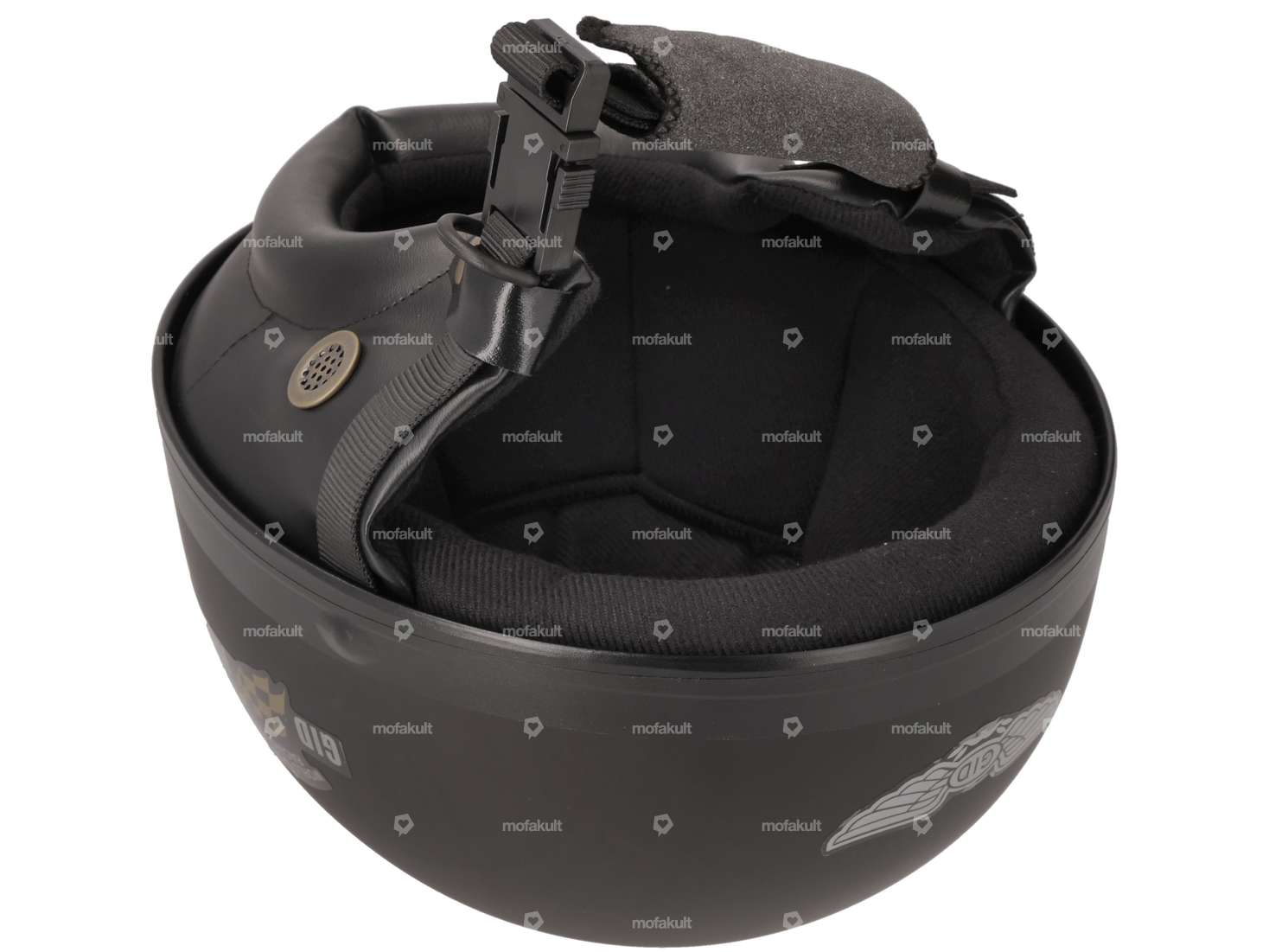 Casque à casserole noir mat Carousel Image 4