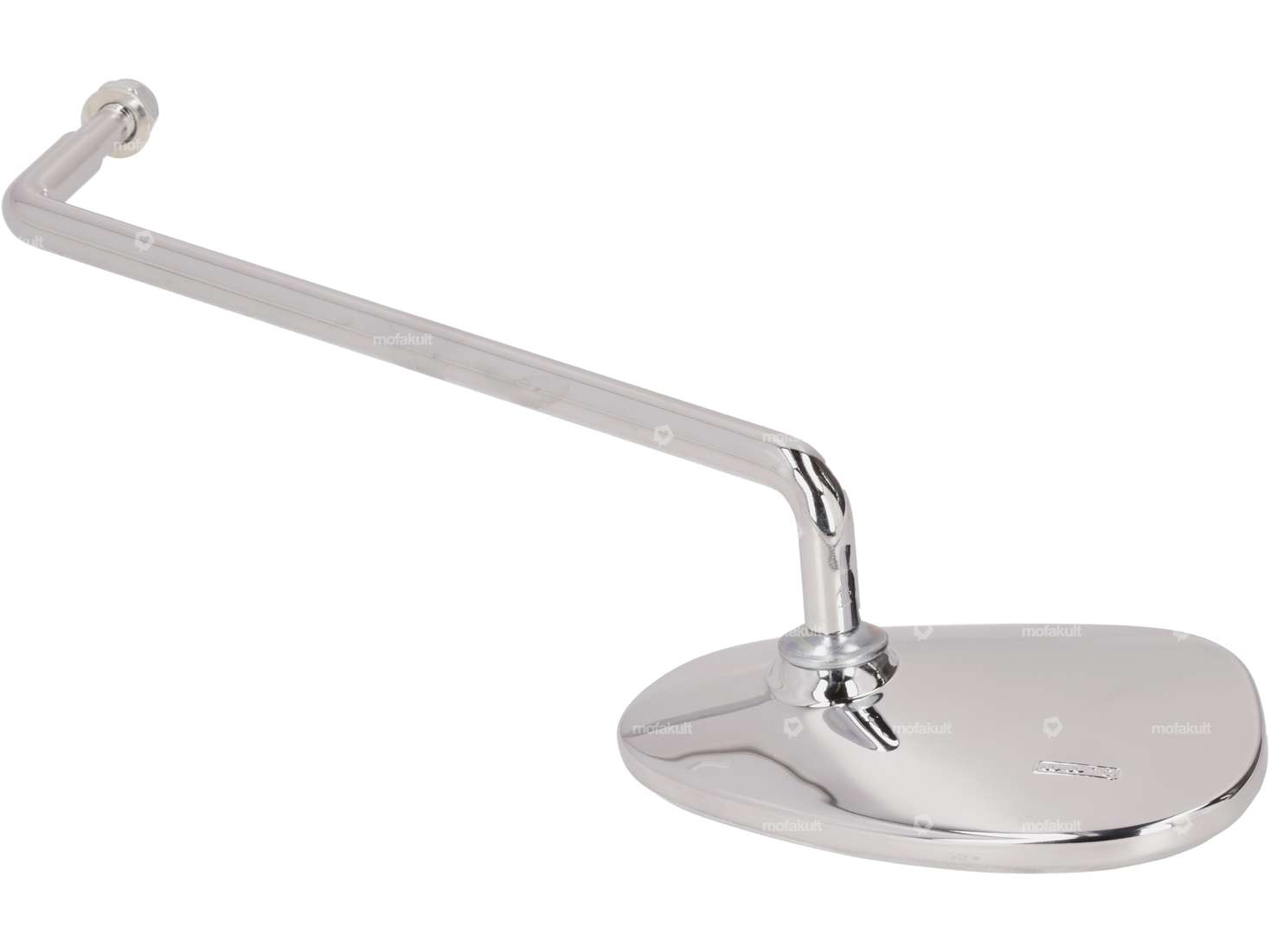 Bumm mirror oval right angled chrome Carousel Image 3