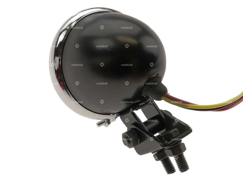 66HEROES Rücklicht «Minnesota» rote Linse schwarz/Chrom Carousel Image 4