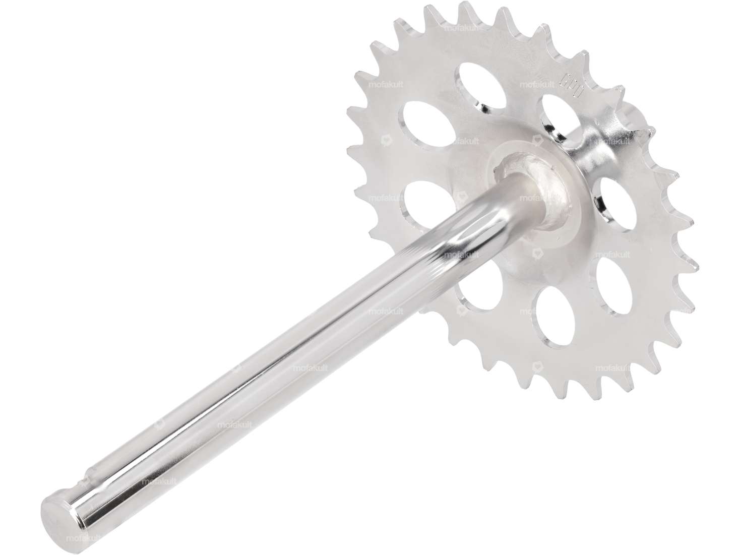 GPO Tretachse 28 Zähne Chrom | Puch Maxi S, N Carousel Image 2