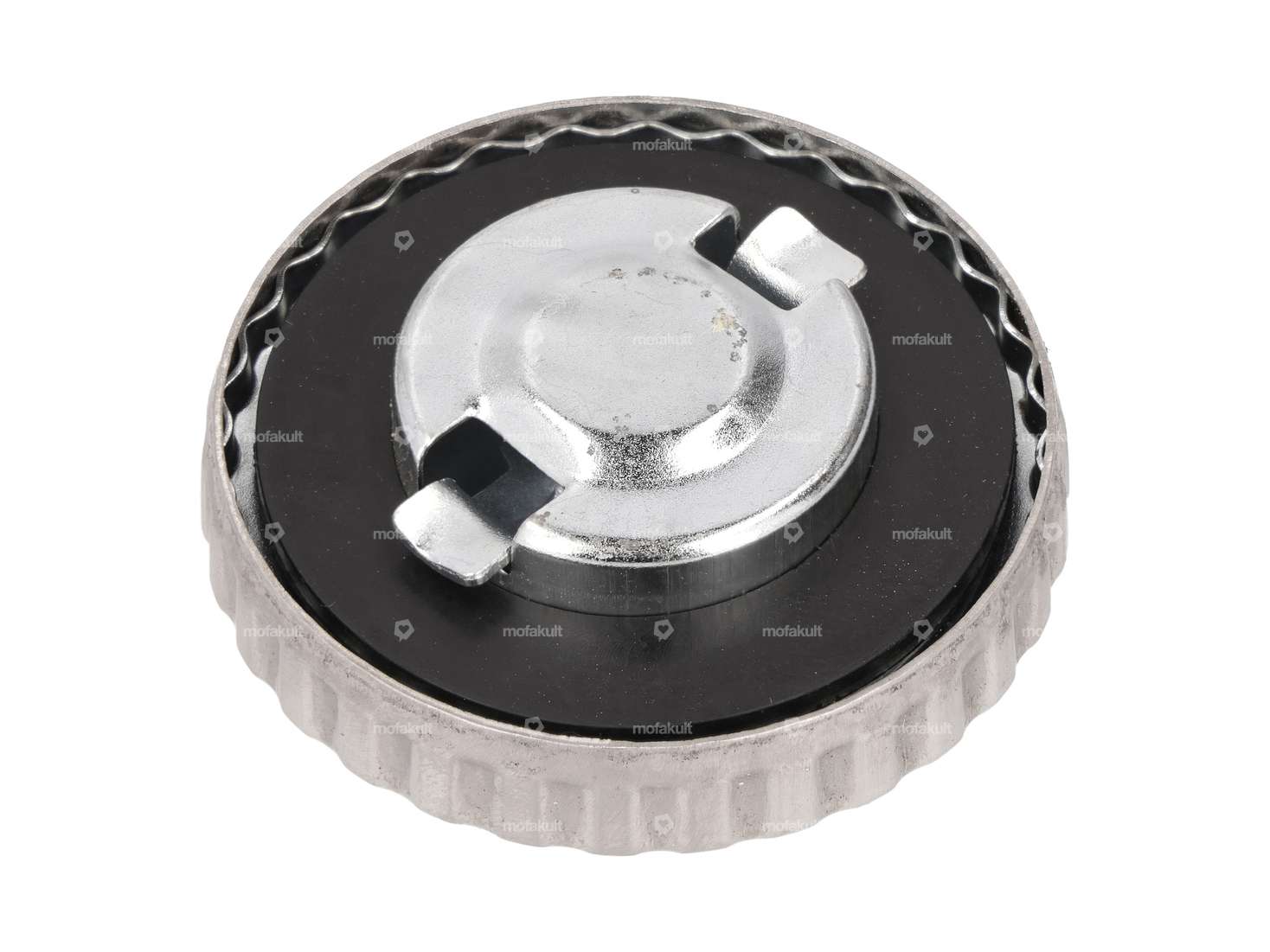 Tank cap 30 mm bayonet stainless steel (1A quality) Carousel Image 2