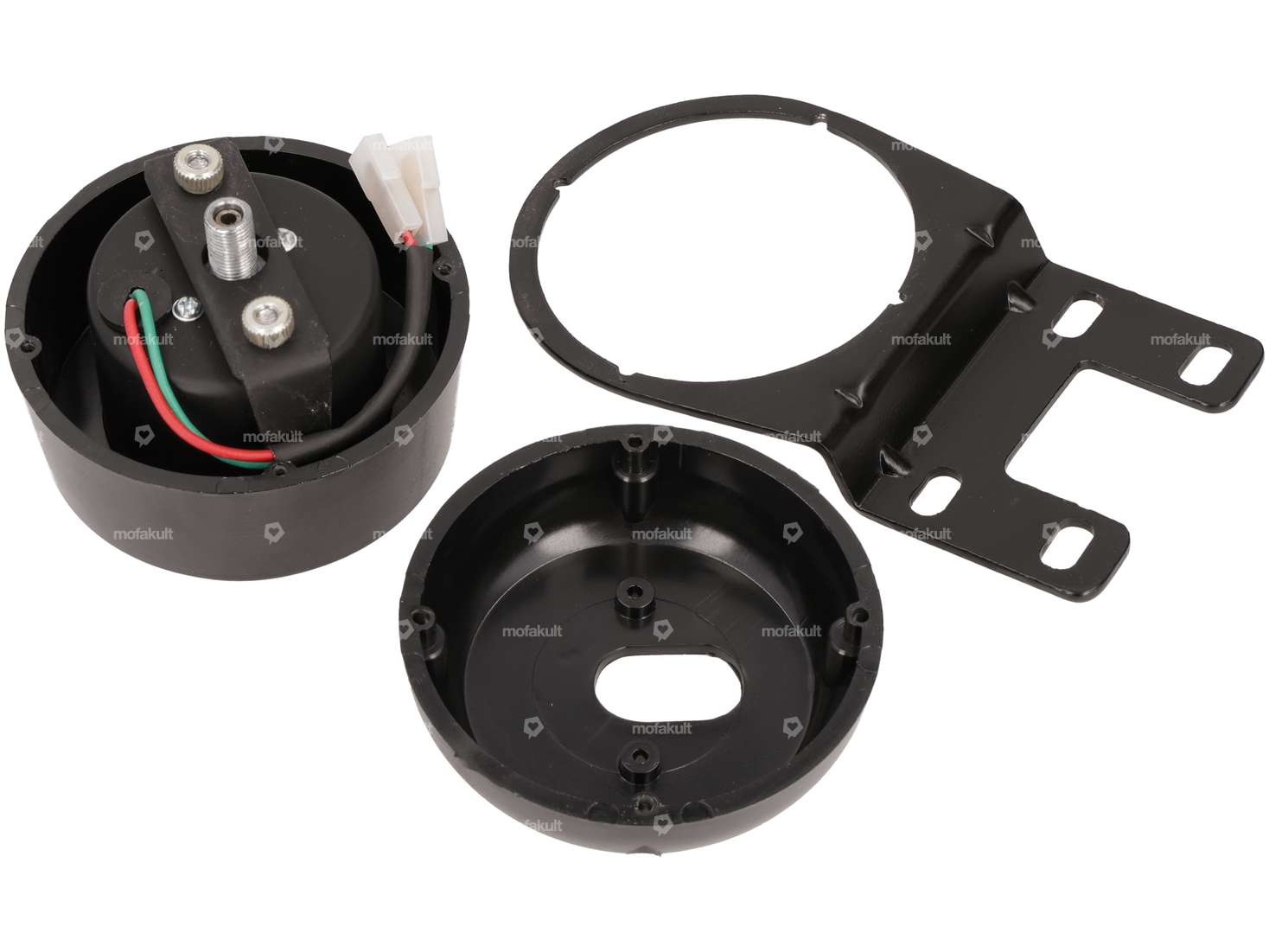 Tachymètre avec support Ø 60 noir Carousel Image 3