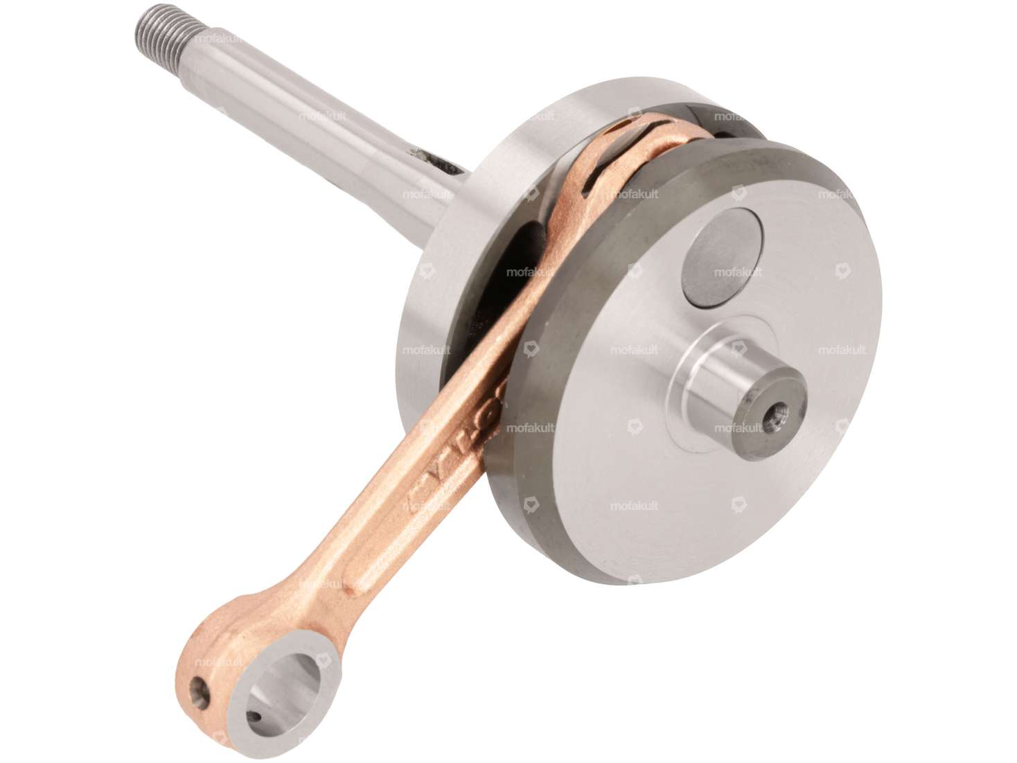 Malossi Kurbelwelle «RHQ Racing» 10 mm KoBo | Piaggio Ciao, SI, Bravo, Boxer Carousel Image 2