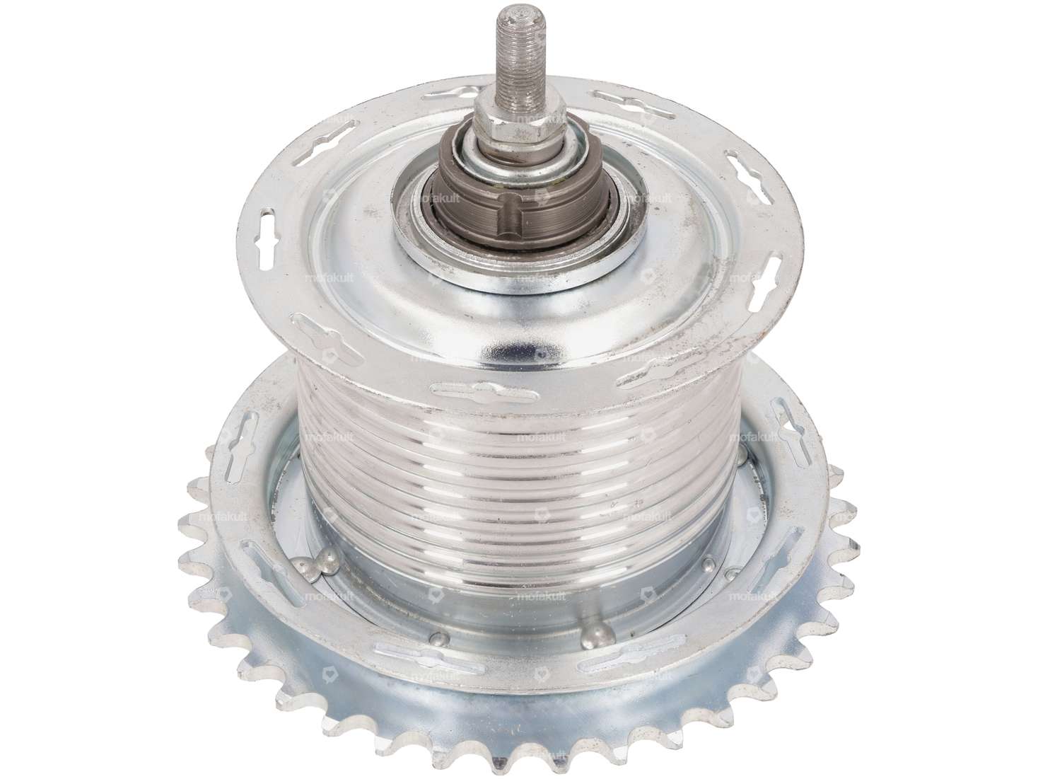 Moyeu à rétropédalage avec couronne dentée 37 Z. NOS | Zündapp Belmondo / Hercules Carousel Image 2