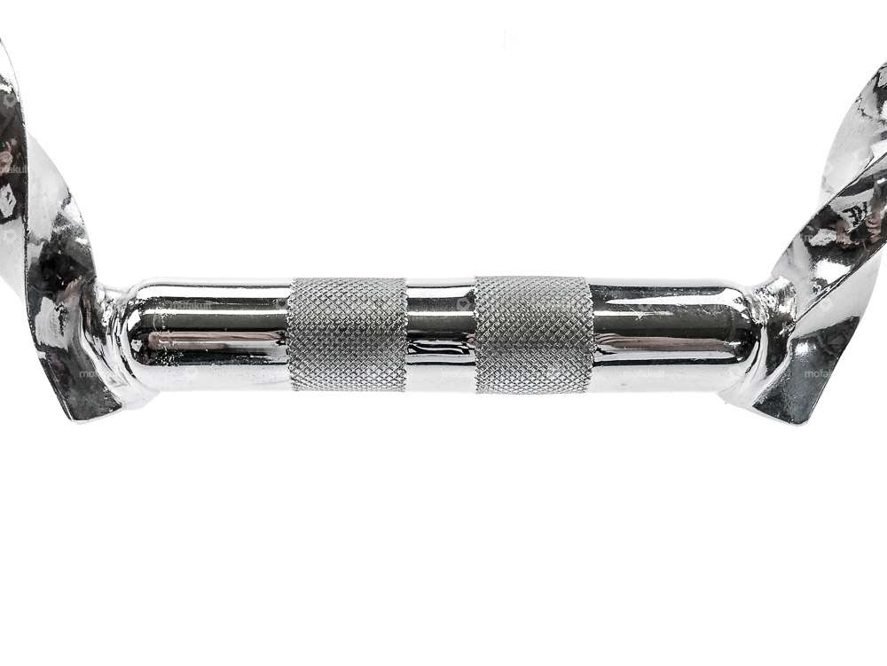 Handlebar fork plate 20 cm turned chrome Carousel Image 3