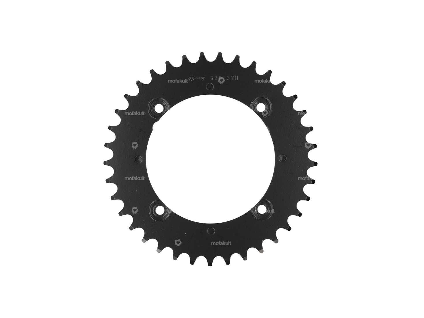 ESJOT Pignon 37 dents 4 trous rétropédalage noir Carousel Image 1