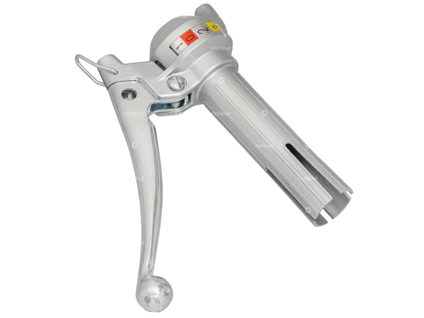 swiing® revival Poignée de commande 3 vitesses (réplique Magura) argentée Carousel Image 3