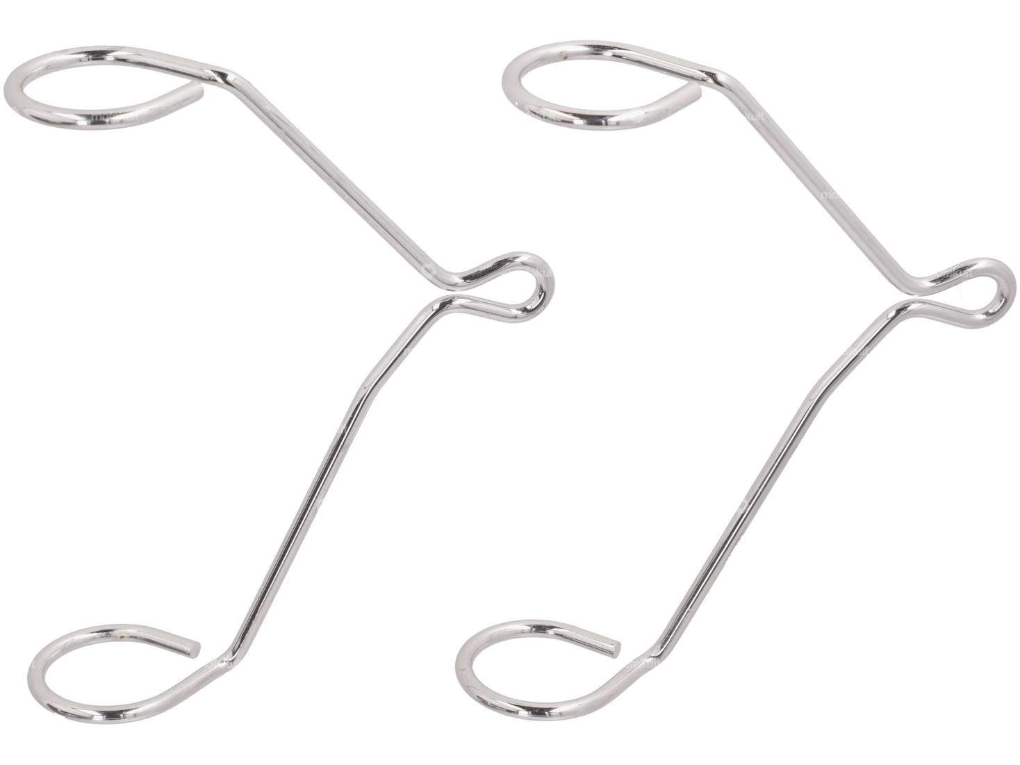 EBR lamp holder Ø 28 mm fork chrome | Piaggio Ciao / Hercules / Alpa Carousel Image 1