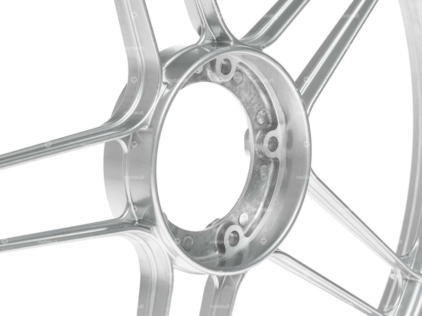 Grimeca jante 17" fonte argent NOS | Puch Maxi Carousel Image 3