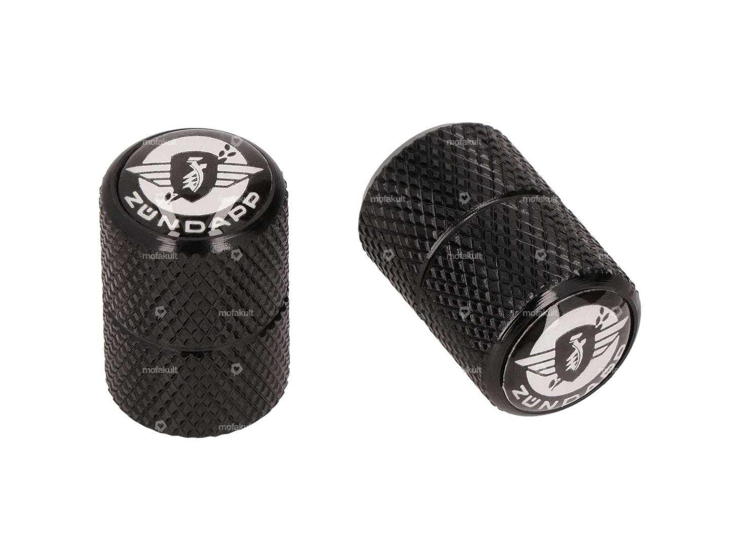 mk-Merch Ventilkappe Zündapp Alu schwarz Carousel Image 1