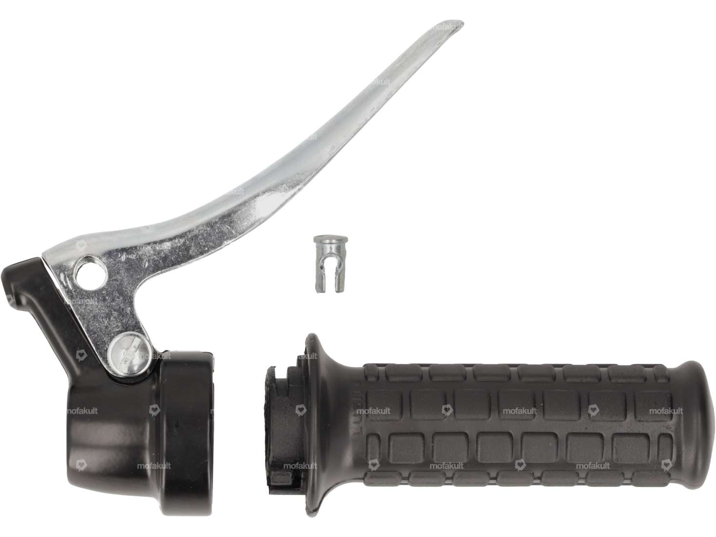 Lusito Gasgriff Blockmuster schwarz Carousel Image 1