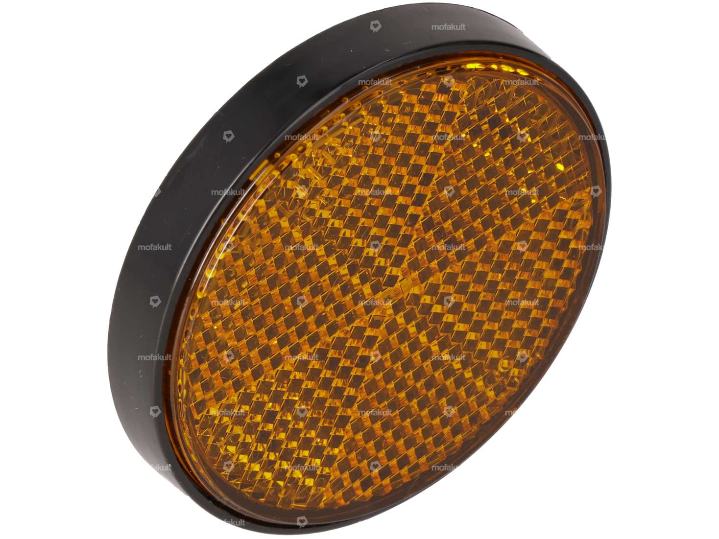 Réflecteur Ø 60 mm avec vis sans tête orange Carousel Image 1