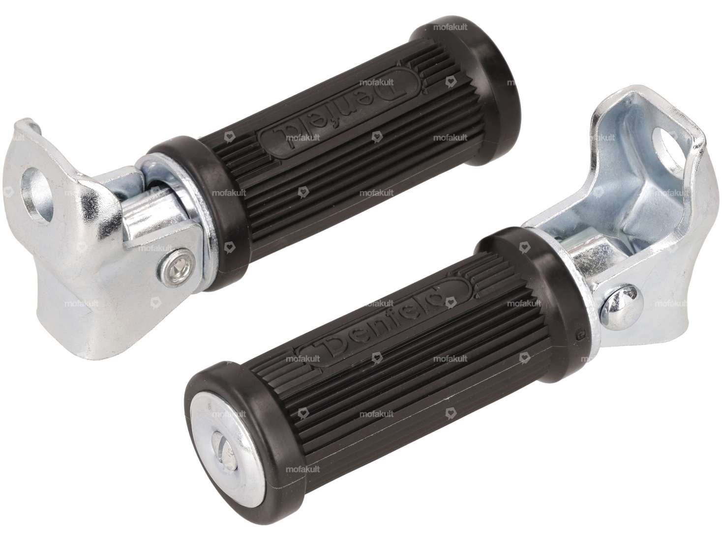 Denfeld Fussrasten rund Befestigung oben NOS Carousel Image 1