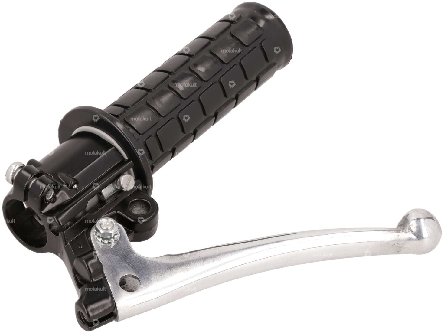 Poignée de gaz modèle bloc (réplique Magura) noir Carousel Image 2