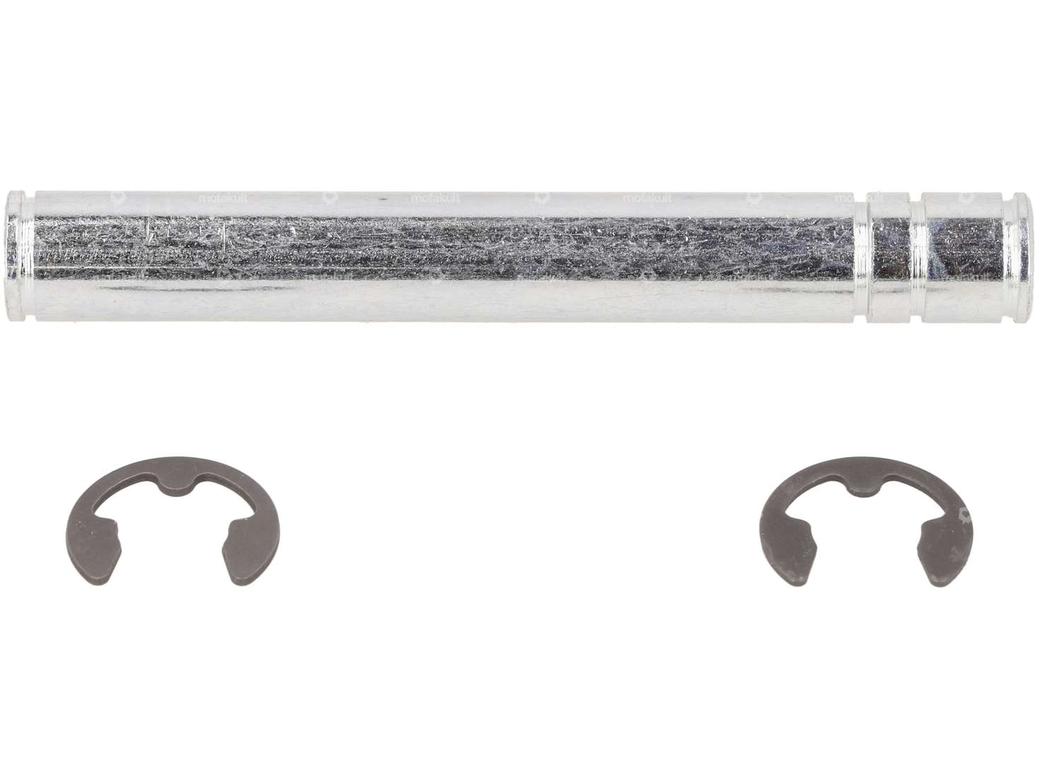 Ständerbolzen Ø 14 mm mit Sicherungsringen | Piaggio Ciao, SI, Bravo Carousel Image 1