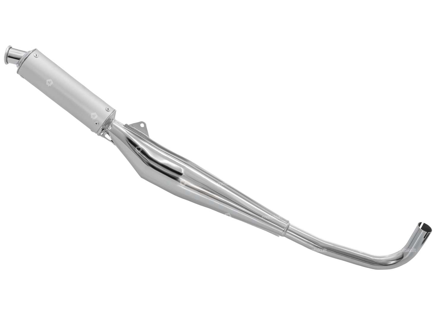 swiing® ingenious Rennauspuff 28 mm Chrom | Sachs 503 Carousel Image 1